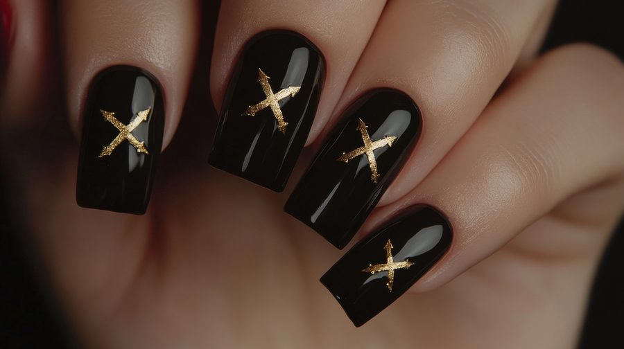 Soft glam nails at V Nail Bar & Lash Marietta
